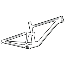 Preview: Lizard Skins Clear Protective Frame Wrap - Frame Kit Rahmenschutzfolien