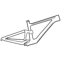 Preview: Lizard Skins Clear Protective Frame Wrap - Large Rahmenschutzfolie