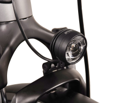 Lupine SL Nano Classic E-Bike Scheinwerfer mit Fernlicht Montage an Gabelkrone