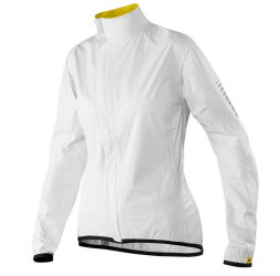 Mavic Oxygen H2O Jacket white Women Regenjacke