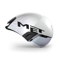 MET Codatronca White Silver L 58 - 61 cm Helm