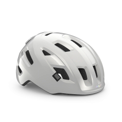 MET E-Mob Mips White Glossy L 58 - 61 cm Helm