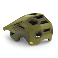MET Revo Mips Olive Matt S 52 - 56 cm Helm