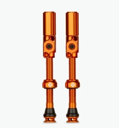 Muc-Off Tubeless Big Bore Hybrid large 75mm/Felgenhöhe 25-30mm orange Ventile