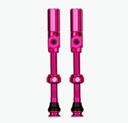 Muc-Off Tubeless Big Bore Hybrid large 75mm/Felgenhöhe 25-30mm pink Ventile