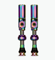 Muc-Off Tubeless Big Bore Hybrid medium 65mm/Felgenhöhe 20-25mm iridescent Ventile