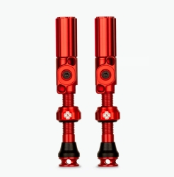 Muc-Off Tubeless Big Bore Hybrid medium 65mm/Felgenhöhe 20-25mm red Ventile