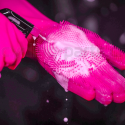 Muc-Off Deep Scrubber Gloves Pink