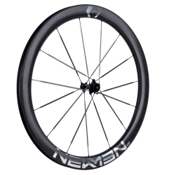 NEWMEN STREEM Allround A.49 VONOA 12 x 100mm Centerlock silver Laufrad vorne