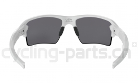 Oakley Flak™ 2.0 XL Polished White/PRIZM™ Black Polarized Brille
