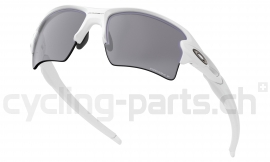 Oakley Flak™ 2.0 XL Polished White/PRIZM™ Black Polarized Brille