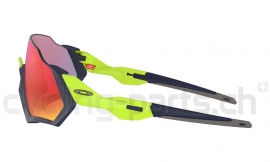 Oakley Flight Jacket Matte Navy/Prizm Road Brille