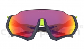 Oakley Flight Jacket Matte Navy/Prizm Road Brille