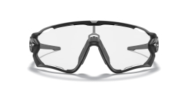 Oakley Jawbreaker Polished Black/Clear Black Iridum Photochromic Brille