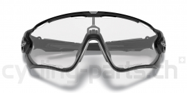 Oakley Jawbreaker Polished Black/Clear Black Iridum Photochromic Brille