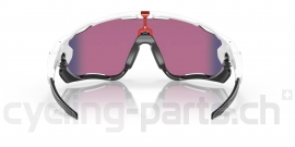 Oakley Jawbreaker Polished White/Prizm Road Brille