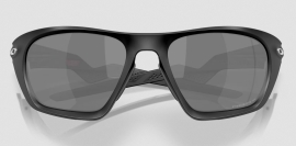 Oakley Lateralis Matte Black/Prizm Black Polarized Brille