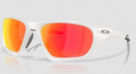 Oakley Lateralis Matte Vapor/Prizm Ruby Polarized Brille