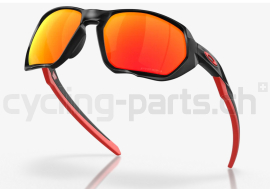 Oakley Plazma Matte Black Ink/Prizm Ruby Brille