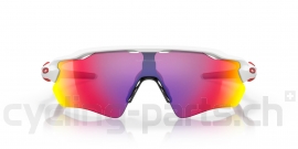 Oakley Radar EV Path polished white/Prizm Road Brille