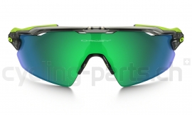 Oakley Radar EV Pitch Gray Ink/Jade Iridium Brille