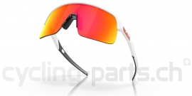 Oakley Sutro Lite Matte White/Prizm Ruby Brille