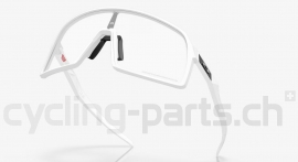 Oakley Sutro Matte White/Clear Black Iridum Photochromic Brille
