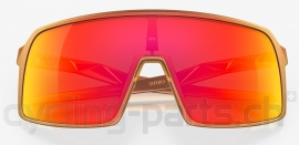 Oakley Sutro Troy Lee Designs red gold shift/Prizm Ruby Brille