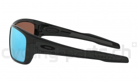Oakley Turbine Polished Black/Prizm Deep Water Polarized Brille