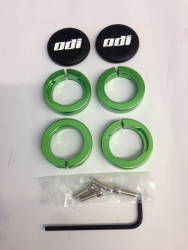 ODI Lock Jaw Clamps Klemmringe - Set green