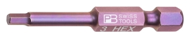 PB Swiss Tools PB E6.210/3 Grösse 3mm Innensechskant Precision Bit 1/4"