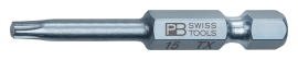PB Swiss Tools PB E6.400/15-50 Grösse 15 Torx Precision Bit 1/4"