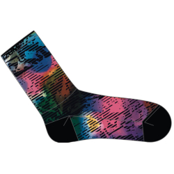 PEARL iZUMi Women's PRO Tall Sock rainbow pyrite