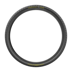 Preview: Pirelli Cinturato Gravel RM TLR Hookless, SpeedGRIP, TechWALL, Performance Line 700x55 black/yellow Reifen