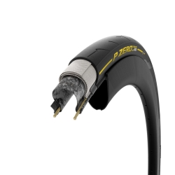 Preview: Pirelli P Zero Race TLR RS Hookless Italy 700x28 black/yellow Reifen