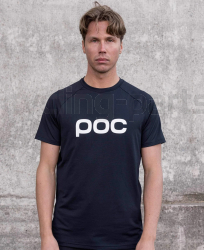 POC Men's Reform Enduro Tee uranium black