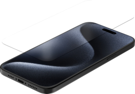 Quad Lock Screen Protector iPhone 15 / 15 Pro Displayschutzfolie