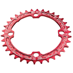 Race Face 104 BCD Chainring Sram/Shimano 1x10 - 1x12 30 Zähne red Kettenblatt