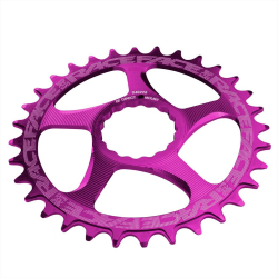 Race Face Cinch Direct Mount Narrow Wide 3.5mm Offset 1x10/11/12 26 Zähne purple Kettenblatt