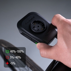 Ravemen FR1100 Frontlicht an Garmin/Wahoo Halterung