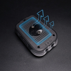 Ravemen FR1100 Frontlicht an Garmin/Wahoo Halterung