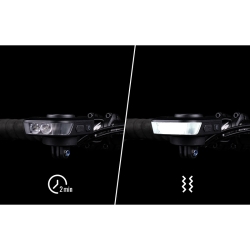 Ravemen FR1100 Frontlicht an Garmin/Wahoo Halterung