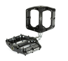 Renthal Revo-F black Flat Pedal