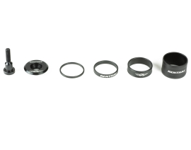 Renthal Top Cap and Spacer Set black