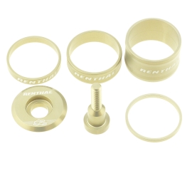 Renthal Top Cap and Spacer Set gold