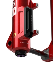 Rock Shox ZEB Ultimate Charger 3.2 RC2 LinearXL 170mm 27.5"/44mm Off-Set/15x110mm electric red