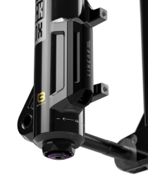 Rock Shox ZEB Ultimate Charger 3.2 RC2 LinearXL 170mm 27.5"/44mm Off-Set/15x110mm gloss black