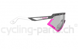 Rudy Project Defender impactX2 photochromic black, pyombo matte-fuxia Brille