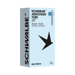 Preview: Schwalbe Aerothan Gravel/Allroad SCV17-AE 700x33/47 Clik Valve 80mm Schlauch