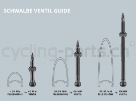 Schwalbe Tubeless Ventile 40mm